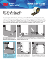 3M Ultra Conformable Flashing Tape 3015UC User guide