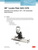 3M IDC Ribbon Cable Socket, D89 Series Operating instructions