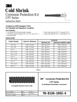 3M Cold Shrink Corrosion Protection Kit CPT Series Operating instructions