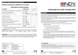 Lindy 16 Port DVI-I Single Link USB 2.0 & Audio KVM Switch Pro User manual