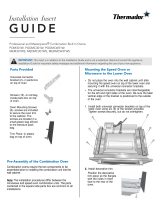 Thermador MEDMC301WS Installation guide