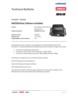 B&G NAIS-500 Software Upgrade Installation guide