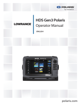 Lowrance HDS Gen3 Polaris Operating instructions