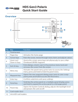 Lowrance HDS Gen3 Polaris Quick start guide