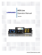 Lowrance HDS LIVE User manual