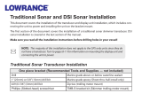 Lowrance Sonar & DSI Sonar Installation guide