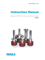 Vaisala PR-23-MS User manual