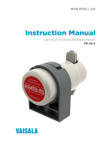 Vaisala PR-33-S User manual