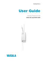 Vaisala RS41 User manual