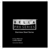 Bella Pro Series 5 Cup Coffee Maker Owner's manual