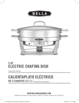 Bella 5QT Chafing Dish Owner's manual