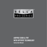 Bella Pro AirPro Cook and Fry Owner's manual