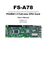 Commell FS-A78 User manual