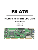 Commell FS-A75 User manual