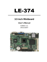 Commell LE-374 User manual