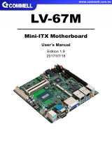 Commell LV-67M User manual