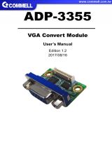 Commell ADP-3355NB User manual