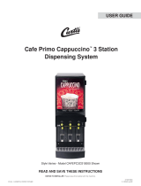 Wilbur Curtis Cafe Primo Cappuccino User manual