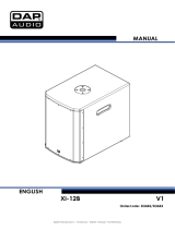 DAP Audio D3443 User manual