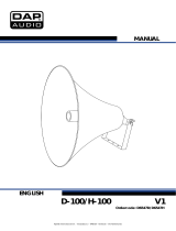 DAP Audio D6547H User manual