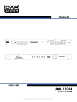 DAPAudio D1258 User manual