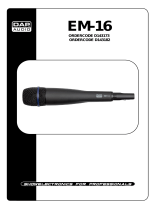 DAP Audio EM-16 User manual