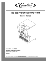 Cornelius IDC 255 Progate Drive Thru Unit User manual