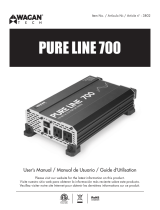 Wagan Pure Line Inverter 700 Watt User manual