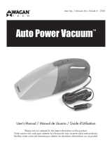 Wagan Auto Power Vacuum User manual