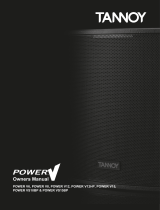 Tannoy POWERVS 15BP-WH Owner's manual