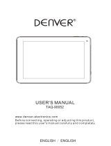 Denver TAQ-90052 User manual