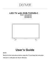 Denver LED-3267T2C User manual