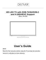 Denver LED-3269 User manual