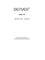 Denver CRQ-110 User manual