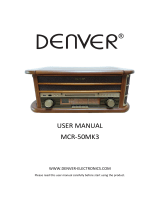 Denver MCR-50MK3 User manual