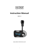Denver DAB-11 User manual