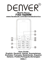 Denver FAS 18200M User manual