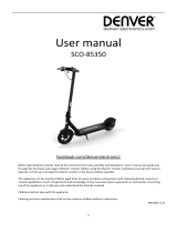 Denver ELECTRIC SCOOTER User manual