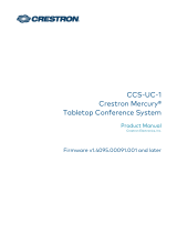 Crestron CCS-UC-1 User manual