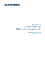 Crestron CCS-UC-1 User guide