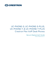 Crestron UC-PHONE-T-PLUS User guide