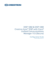 Crestron DSP-1283 Configuration Guide