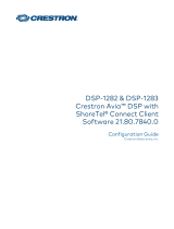 Crestron DSP-1283 Configuration Guide