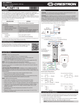 Crestron CLCI-1SW2EX-W Installation guide
