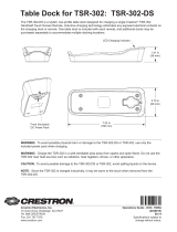 Crestron TSR-302-DS User guide