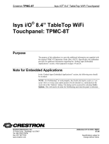 Crestron TPMC-8T User manual