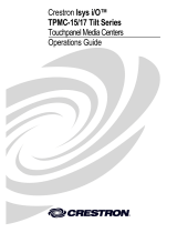 Crestron TPMC-17-CH User manual