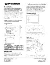 Crestron PMK-6L User manual