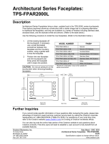Crestron TPS-FPAR2000L User manual
