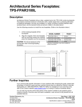 Crestron TPS-FPAR3100L User manual